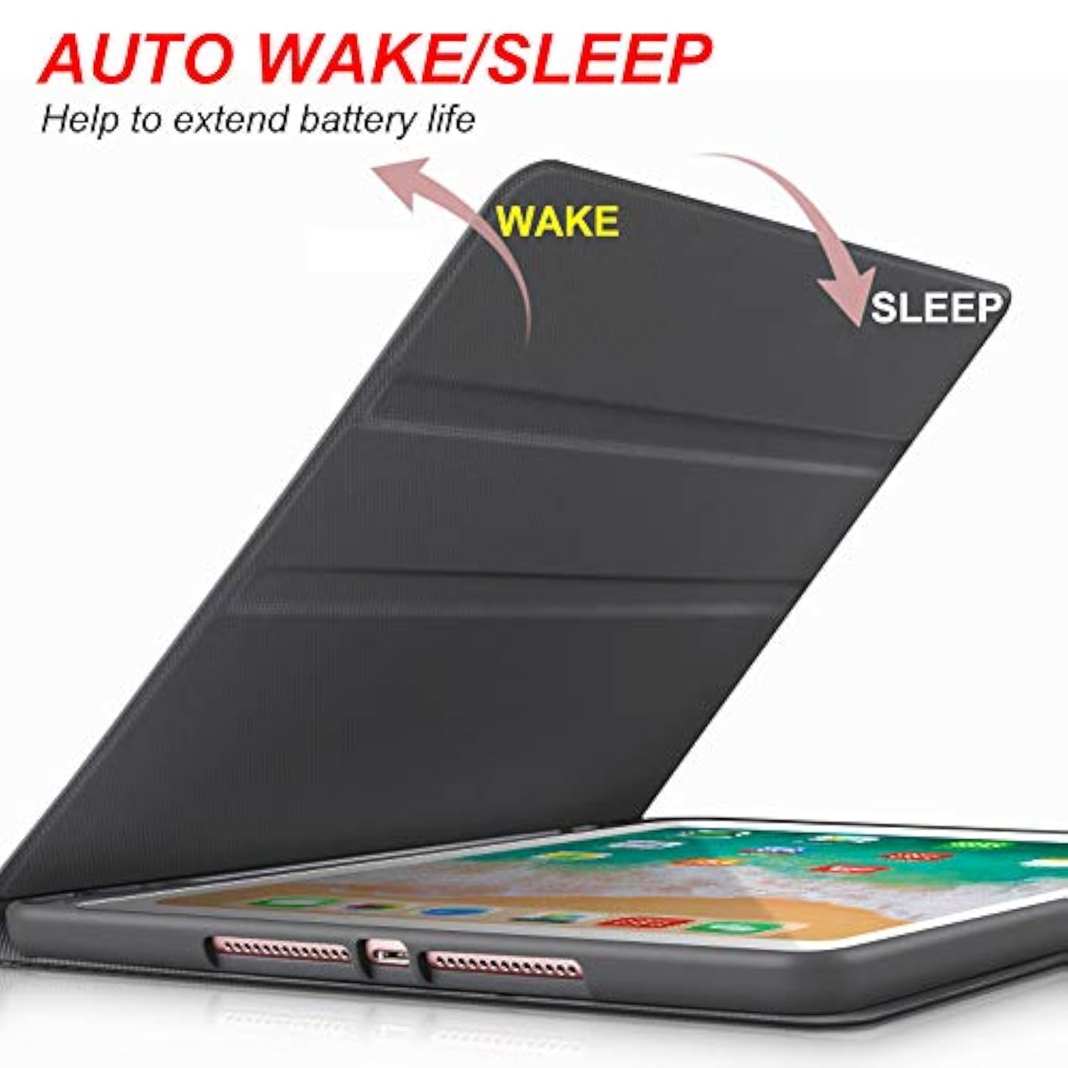 Case For Ipad 9Th 8Th 7Th Generation 2021 2020 2019 Case 10.2 Inch Slim Lightw