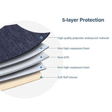 12.5-13 Inch Laptop Sleeve Case Water-Resistant Handle Bag For Macbook Pro Touch Bar/Ipad Pro/Dell Latitude 7290/Asus Zenbook 13 Ux331Un/13.9" Huawei Matebook X Pro