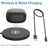 Charging Case For Samaung Galaxy Buds 2 Pro Sm-R510, Replacement Charger Cradle With Usb-C Cable For Galaxy Buds Pro 2, Led Indicator (700Mah, Black)