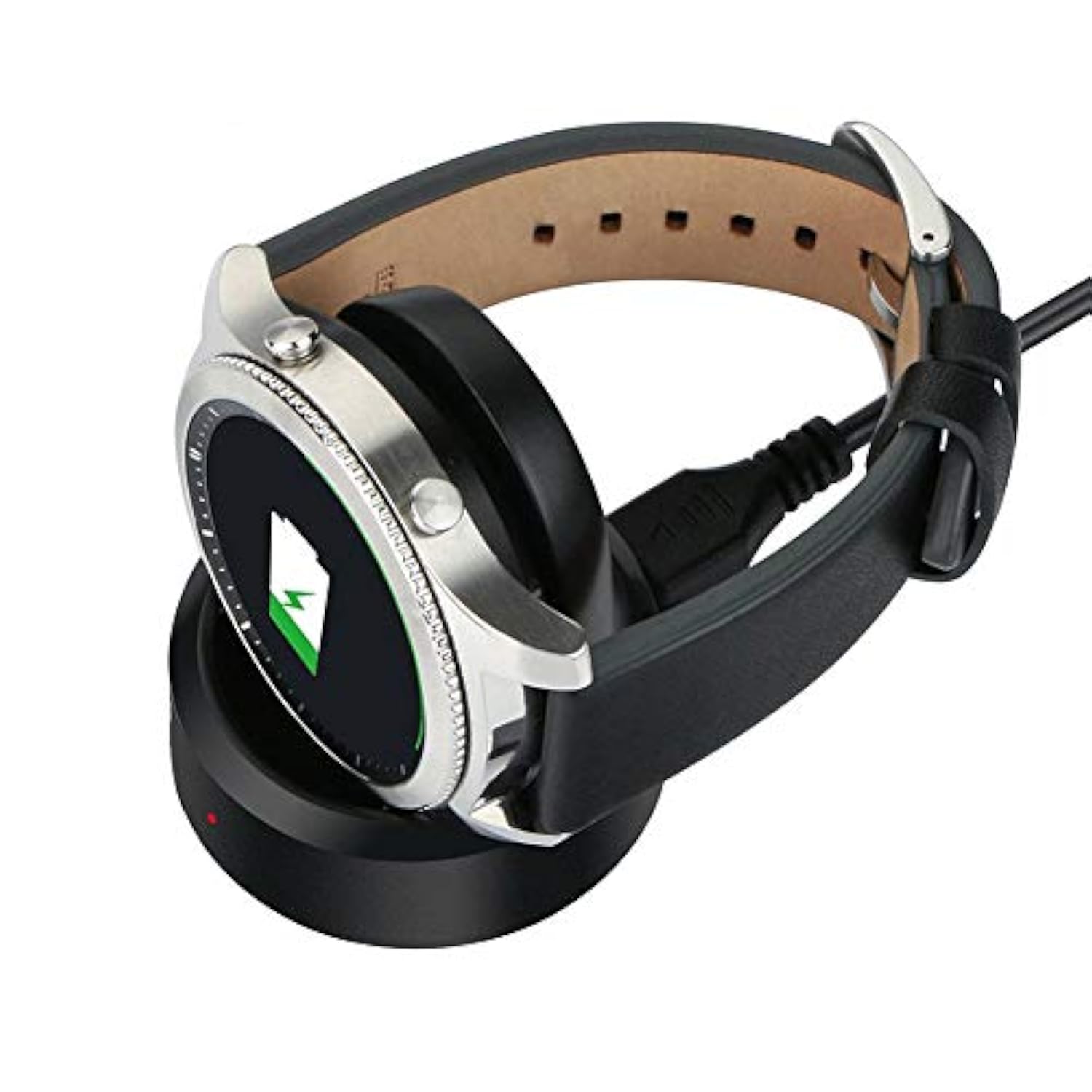 For Gear S3 Charger Dock (2 Pack), Charging Cradle Dock For Samsung Gear S3 Frontier, Gear S3 Classic Smart Watch (2 Pack)