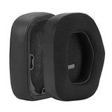 Geekria Comfort Mesh Fabric Replacement Ear Pads for Alienware AW988 Headphones Ear Cushions, Repair Parts (Black)