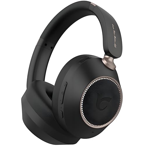 Active Noise Cancelling Headphones, Bluetooth 5.4 Wireless on Ear ANC Headphone with 65H Playtime, Deep Bass, Low Latency, Foldable Headset with Mic