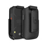 Holster For Duraxv, Duraxe Epic, Duraxa - Heavy Duty Rotating Belt Clip Holder Case For Kyocera Duraxe Epic E4830 At&T/Firstnet, Duraxv Extreme E4810, Extreme+ E4811 Verizon Flip Phone