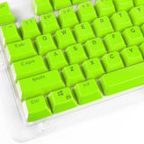 Mechanical Keyboard Keycaps, 104-Key Abs Key Caps (Green)