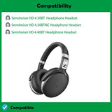 Enhanced Sound Earpads Replacement Compatible With Sennheiser Hd 4.50Bt, 4.50Btnc, 4.40Bt Headphone Headset