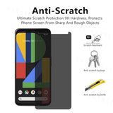 for Google Pixel 4 XL 6.3" Privacy Screen Protector, 2pcs Ultra Thin Anti-Scratch Anti-Spy Tempered Glass for Google Pixel 4XL