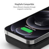 Belkin Portable Charger, Power Bank 10000 mAh - Magnetic USB-C 7.5W Fast Wireless Charger - MagSafe Charger Battery Pack - iPhone Charger - iPhone 17, Air, Pro, Pro Max, Google Pixel 10, etc. - Black