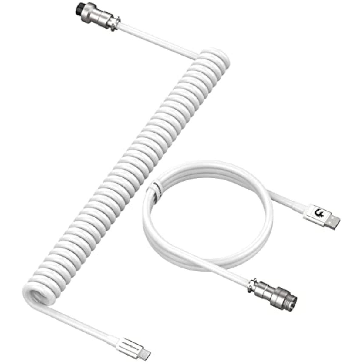 Custom Coiled Keyboard Cable, 2.0M(0.66Ft) Usb-C To Usb-A Tpu Mechanical Keybo