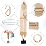 Clip And Go Strap With Wallet Crossbody, Adjustable Phone Strap Zippered Pouch, Phone Lanyard For Travel, Outdoor