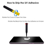 [5 Pack] Loca Uv Adhesive Low Ordor And [1 Pack]Uv Light 5W, Used For Liquid Glass Screen Protector Of Any Phone Brand