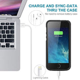 Travel Battery Case For Iphone 5S Se 2016 (1Nd Gen) 4Inch, 2025 New Upgrade Extra Battery Life Fast Charging External Rechargeable Portable Charging Case (Black, Iphone 5S/Se (2016))