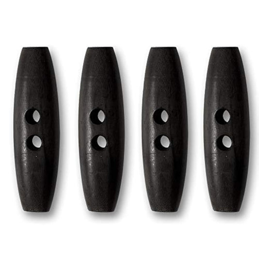 50Mm (2") Horn Toggle Button By 4-Pcs, May-Hb-79555 (Black)