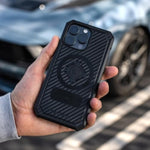 Rokform - iPhone 15 Pro Max Case, Rugged Series, Magnetic 15 Pro Max Cover with RokLock Twist Lock, Drop Tested Armor (Black)