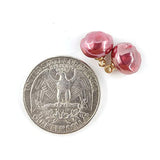 Off Red Irregular Faux Pearl Sewing Shank Buttons 20 Pcs - 10Mm, 13/32