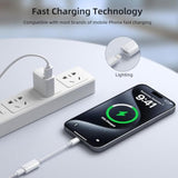 Usb C To Lightning Headphone Audio Adapter, Usb Type C Male To Female Lightning Earphone Adapter With Fast Charge Data Transfer For Iphone 16/16 Pro/15, Ipad Pro, Ipad Air 6/5, Galaxy S25/S24
