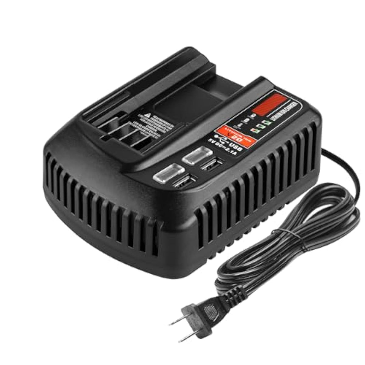 V20 Charger Replacement For Craftsman 20V Battery Charger V20 Lithium Battery Cmcb204 Cmcb202 Cmcb205 Cmcb100 Cmcb101 Fast Charger For Craftsman 20V