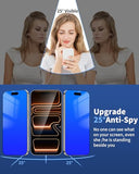 2 Pack Privacy Screen Protector for iPhone 17 Pro Max Anti-Spy Tempered Glass 17ProMax Anti Bluelight Gradient Colorful Full Coverage Easy