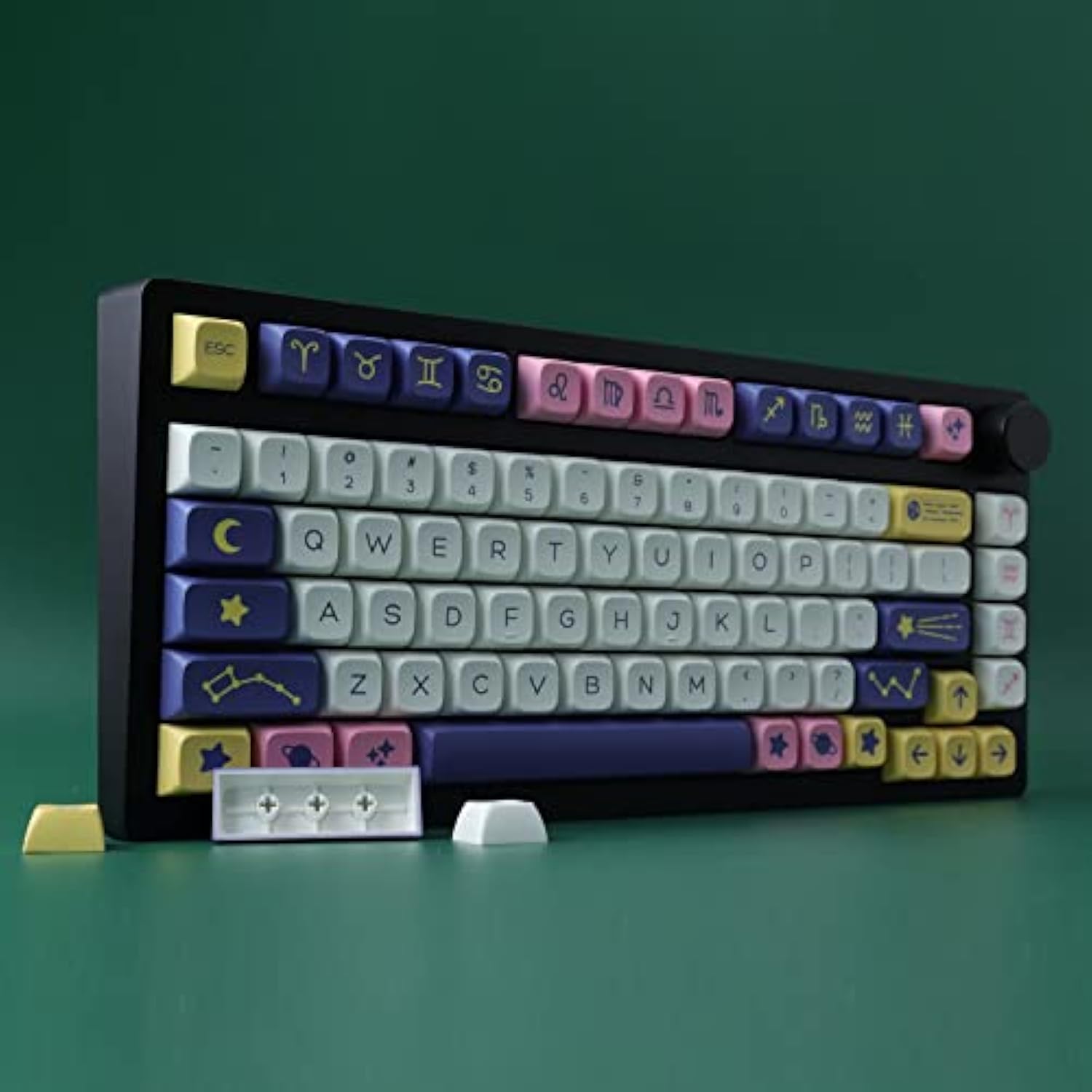 138 Keys Pbt Keycaps,Xda Profile Keycaps Dye Sublimation Customized Ansi Layou