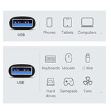 Cablecc 10Gbps USB 3.0/3.1 Type A Male to USB 3.0/3.1 A Male Data Adapter Exte