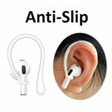 8 Pairs Ear Hooks For Airpods 4 3 2 1, Anti-Slip, Ergonomic Design, Clip Ergonomic Design Sport Accessories Compatible With Airpods Pro 2Nd 1St Black White Pink Purple Red Green Gray Blue