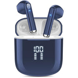 Wireless Earbuds, Bluetooth 5.3 Headphones With 4-Mics Clear Call And Enc Nois