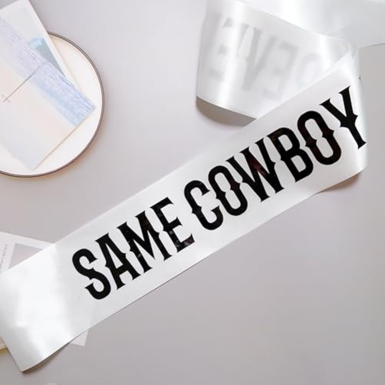 Same Cowboy Forever Sash, Bachelorette Party Decorations, Bride To Be Sash, Gag Gift, Cowgirl, Last Rodeo, Getting Hitched, Country Theme Nash Bash Supplies