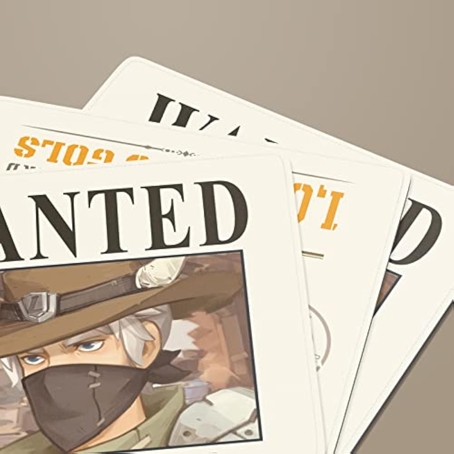 My Time At Sandrock Desk Mat, Logan Wanted Poster Mouse Pad Gaming Mousepad 9.8X11.8 Inches