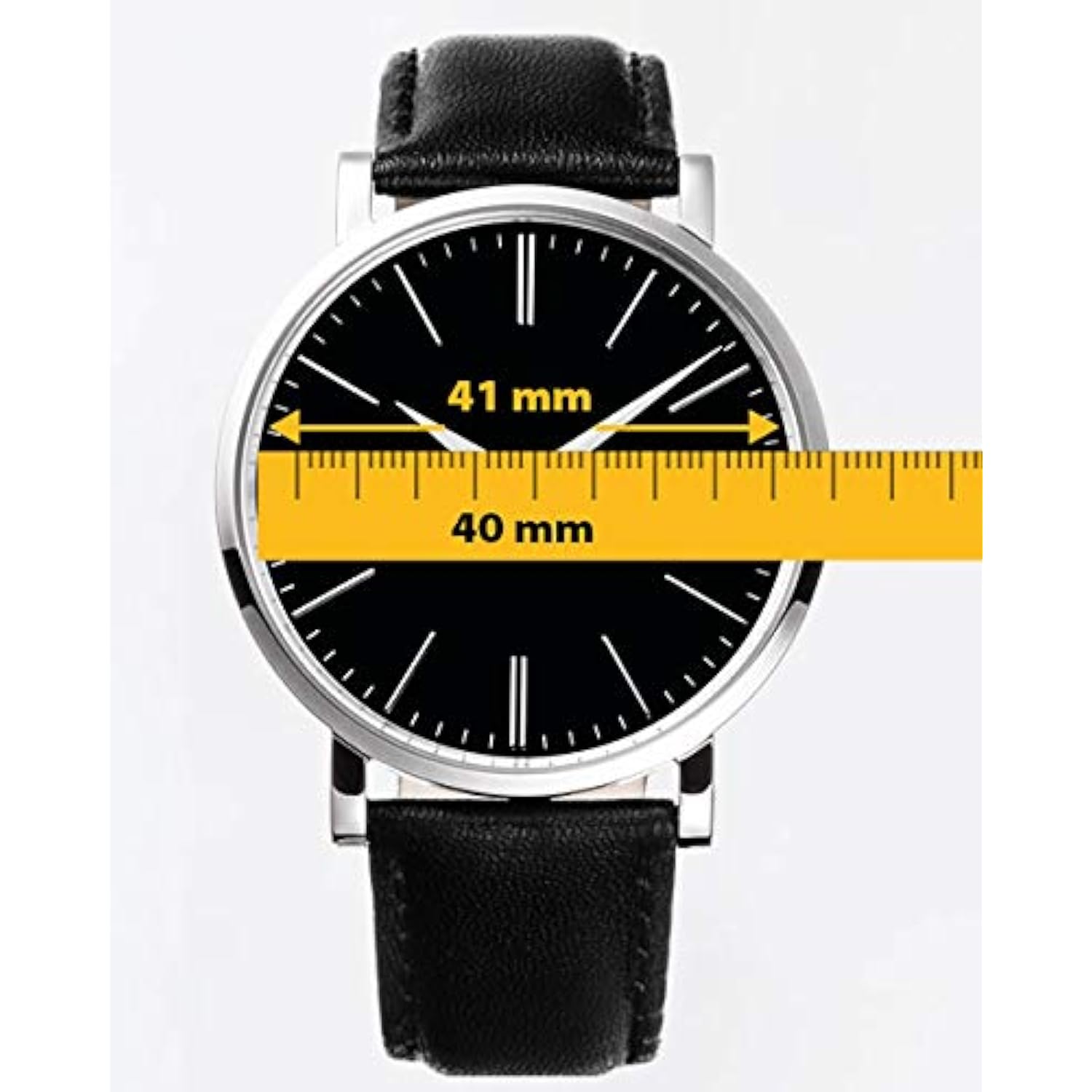 For Universal Round Watch Screen Protector (2 Units) Hydrogel Film Bubble Free Anti-Scratch Invisible Protection Good For Smart Watch Too Size Options Are Available (40 Mm)