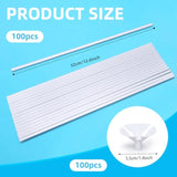 Balloon Sticks 100Pcs Balloon Stick And Cup For Party Wedding