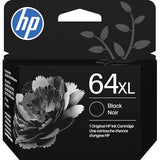 64Xl Black High-Yield Ink Cartridge | Works With Envy Inspire 7250E, 7950E; Envy Photo 6200, 7100, 7200, 7800, 7900; Tango Series | Eligible For Instant Ink | N9J92An