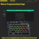 He30 Rapid Trigger Gaming Keyboard,One-Handed Magnetic Switch Hall Effect Rgb Hotswap Custom Mechanical Keyboard Adjustable Actuation,8Khz Hyper Polling Rate Mini Macro Gasket Keypad (Black)