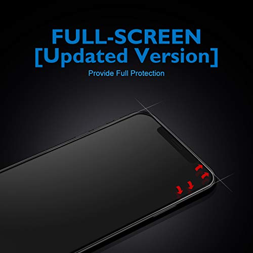 Matte Glass Screen Protector for iPhone 11 Pro Max/iPhone Xs Max Anti-Glare & Anti-Fingerprint Tempered Glass Clear Film Full Screen Case Friendly