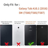 For Samsung Galaxy Tab A 10.1 Case 2016,Heavy Duty Shockproof Folding Stand Pr