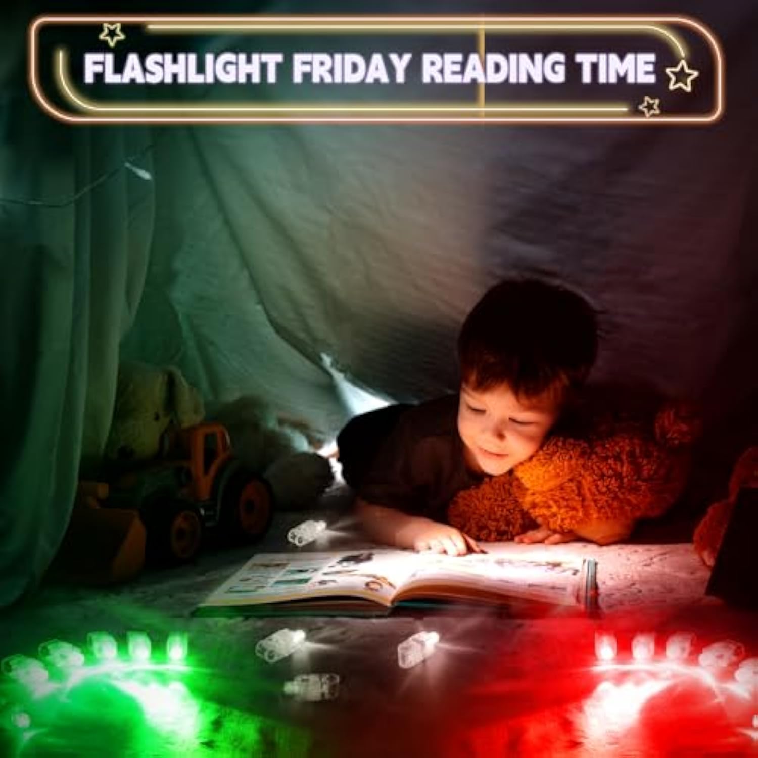 Finger Lights- 50Pcs Party Favors-Bachelorette Party Favors - Party Supplies For Parties Cheering Novelty Toys For Kids, Adult