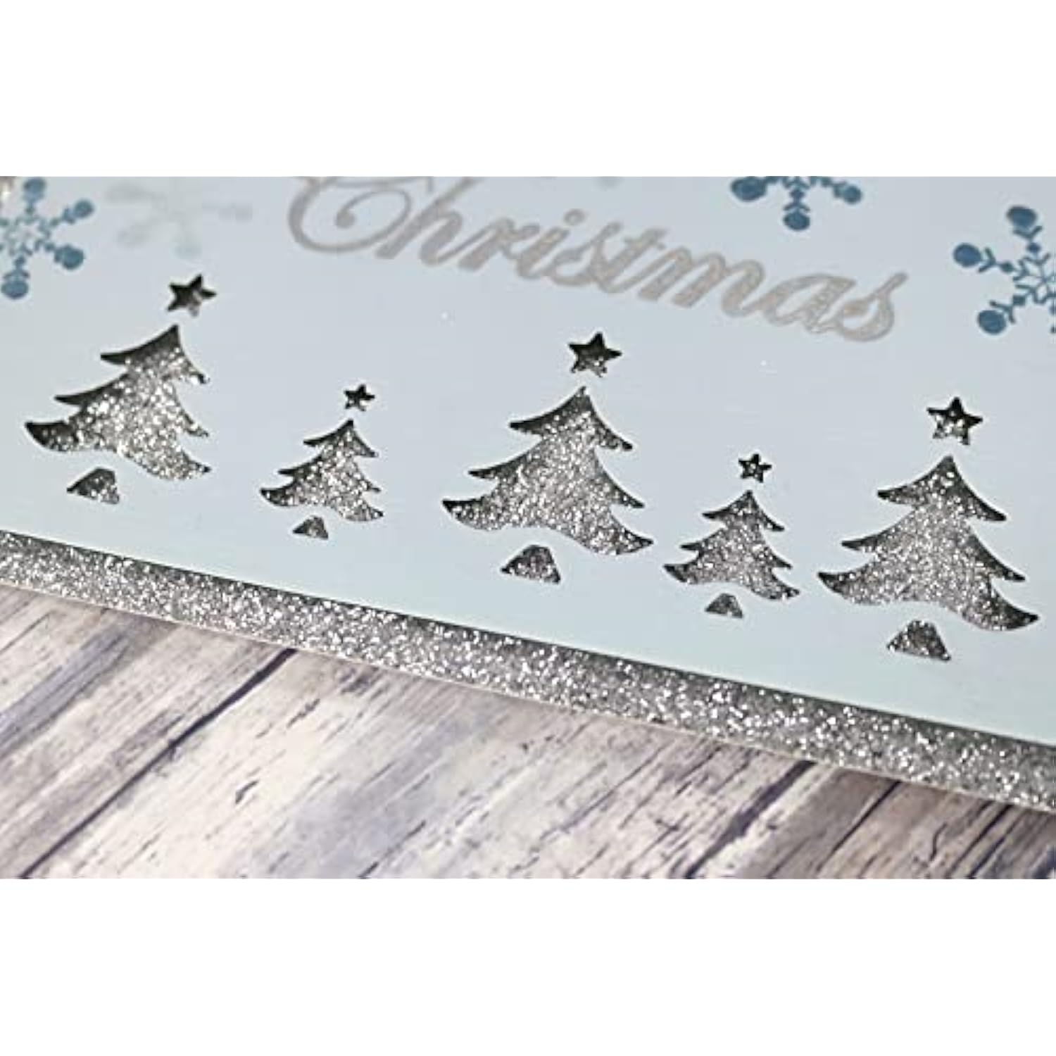 Bira Craft 1 Inch Christmas Tree 6 Shape Lever Action Craft Punch, Christmas Punch For Paper Crafting Scrapbooking