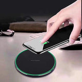 Wireless Charger Ultra Slim 10W Fast Wireless Charging Station Black Qi-Certified?Universal Wireless Charging Station Pad Compatible With Smart Phones And Other Qi Devices(No Ac Adapter,1 Pack)
