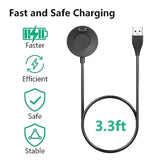 Usb A Charger Compatible With Garmin Watch Charger, Charging Cable For Garmin Watch Fenix 7 7S 7X 6 6S 6X 5 5S 5X, Forerunner 245 945,Instinct,Vivoactive 5/3,3.3Ft/1M