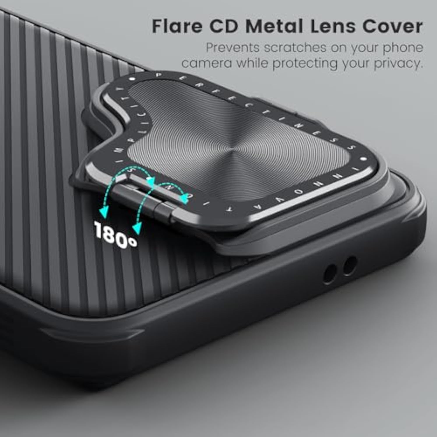 Samsung Galaxy S24 Ultra Magsafe Case with Kichstand Camera Cover, Built-in Magnets, 2-in-1 Lens Cap & Kichstand, Magnetic Case for Galaxy S24 Ultra 6.8" 2024, Black