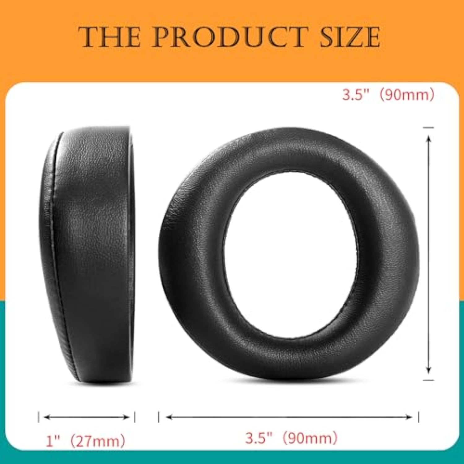 Ear Pads Ear Cushions Replacement Compatible With Sony New Gold Wireless Playstation Ps4 2018 Version Cuhya-0080 Headphone Protein Leather Earpads