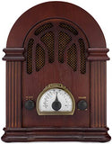 Retro AM/FM Radio with Bluetooth - Classic Wooden Vintage Retro Style Speaker