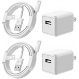 Iphone Charger,Extra Long 2 Pack 10Ft Lightning Cable Cube I Phone 12 Charger Charging Transfer Cord Cable With Usb Plug Wall Charge Block Travel Adapter For Iphone 14/13/12/11/Se2022/8/7/Xs/Xr/X/Ipad