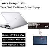 45W 19.5V 2.31A Laptop Charger Replacement For Hp Stream 11 13 14,Hp Pavilion,