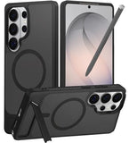 Magnetic for  Galaxy S26 Ultra Case, Built-in Invisible Kickstand, Shockproof, Non-Slip, Anti-Scratch, Compatible with Magsafe, Slim