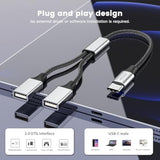 Usb Type C To Usb Adapter, 480 Mbps Data Transfer Speed, Supports 1.5 Amps Of