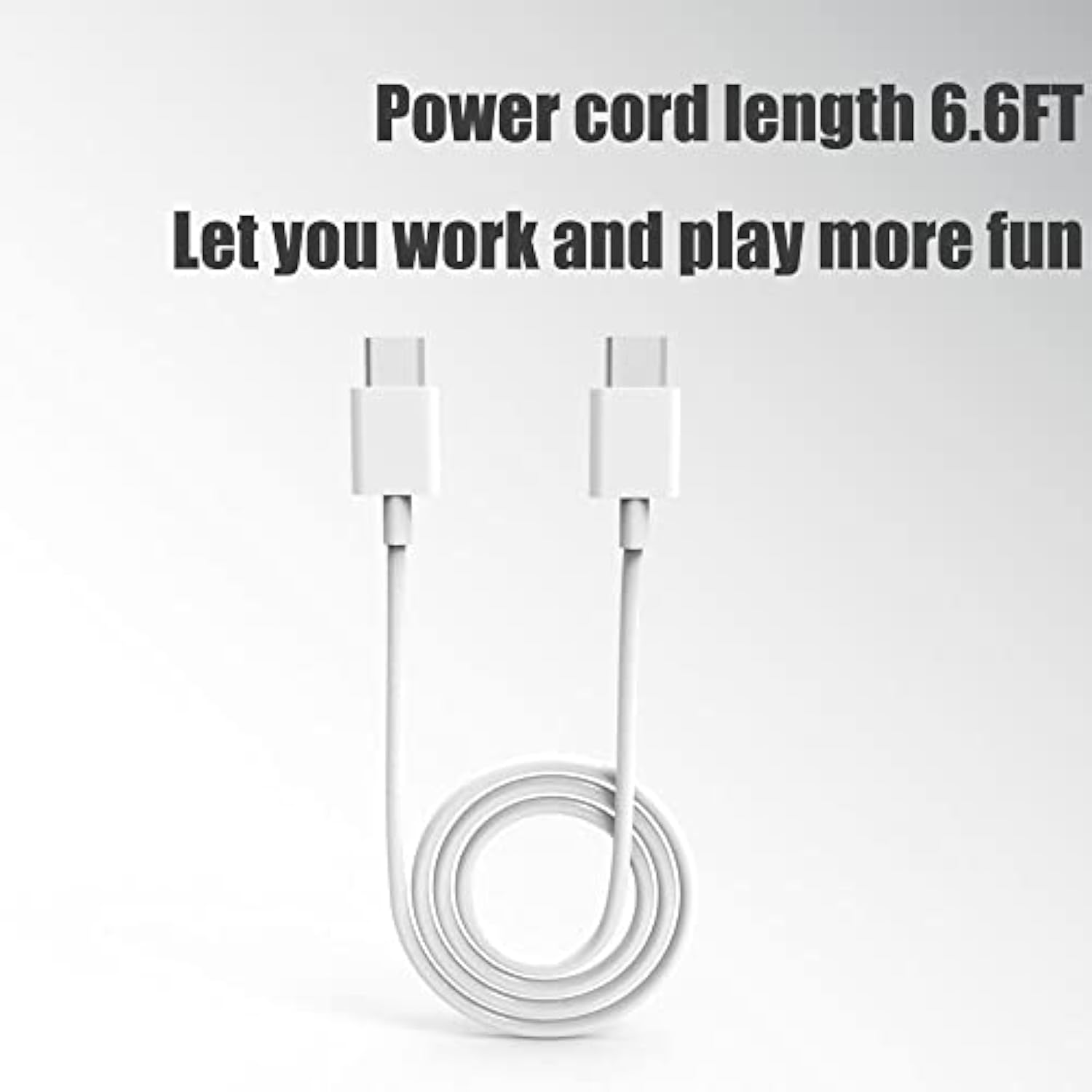 Usb C To Usb C Charger Cable 6.6Ft 60W, Replacement For Ipad Air 4 5 4Th 5Th?Mini 6, Gen Generation 10.9-Inch Tablet Type C Charging Power Cord