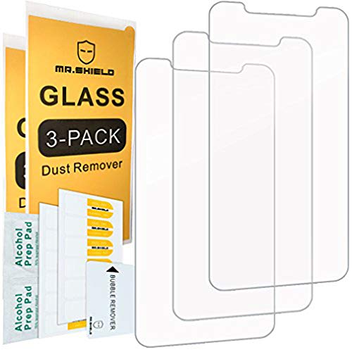 [3-PACK] Designed For iPhone 11 Pro/iPhone XS [Tempered Glass] Screen Protector [Japan Glass With 9H Hardness] with Lifetime Replacement