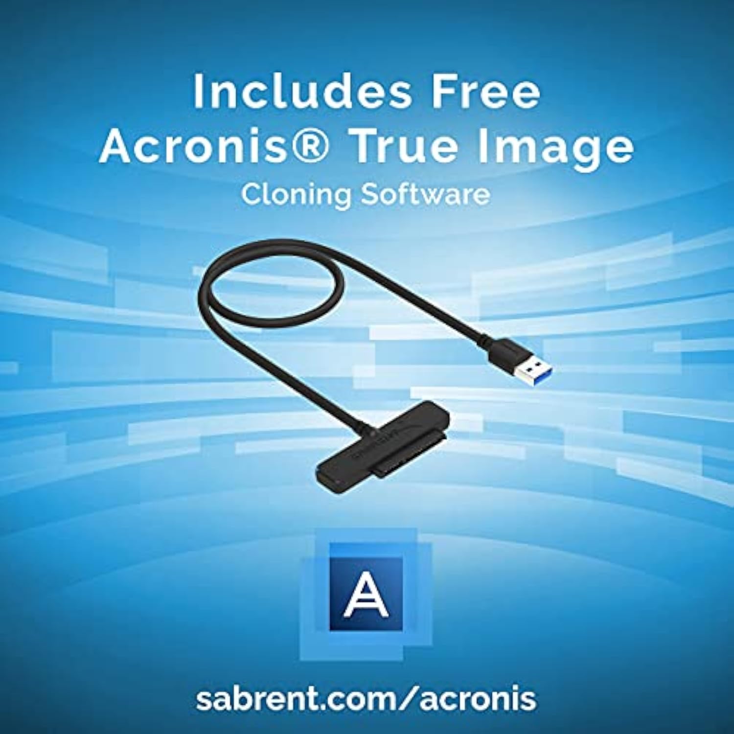 SABRENT USB 3.0 to SSD / 2.5-Inch SATA I/II/IIIHard Drive Adapter + 3 Pack - 2