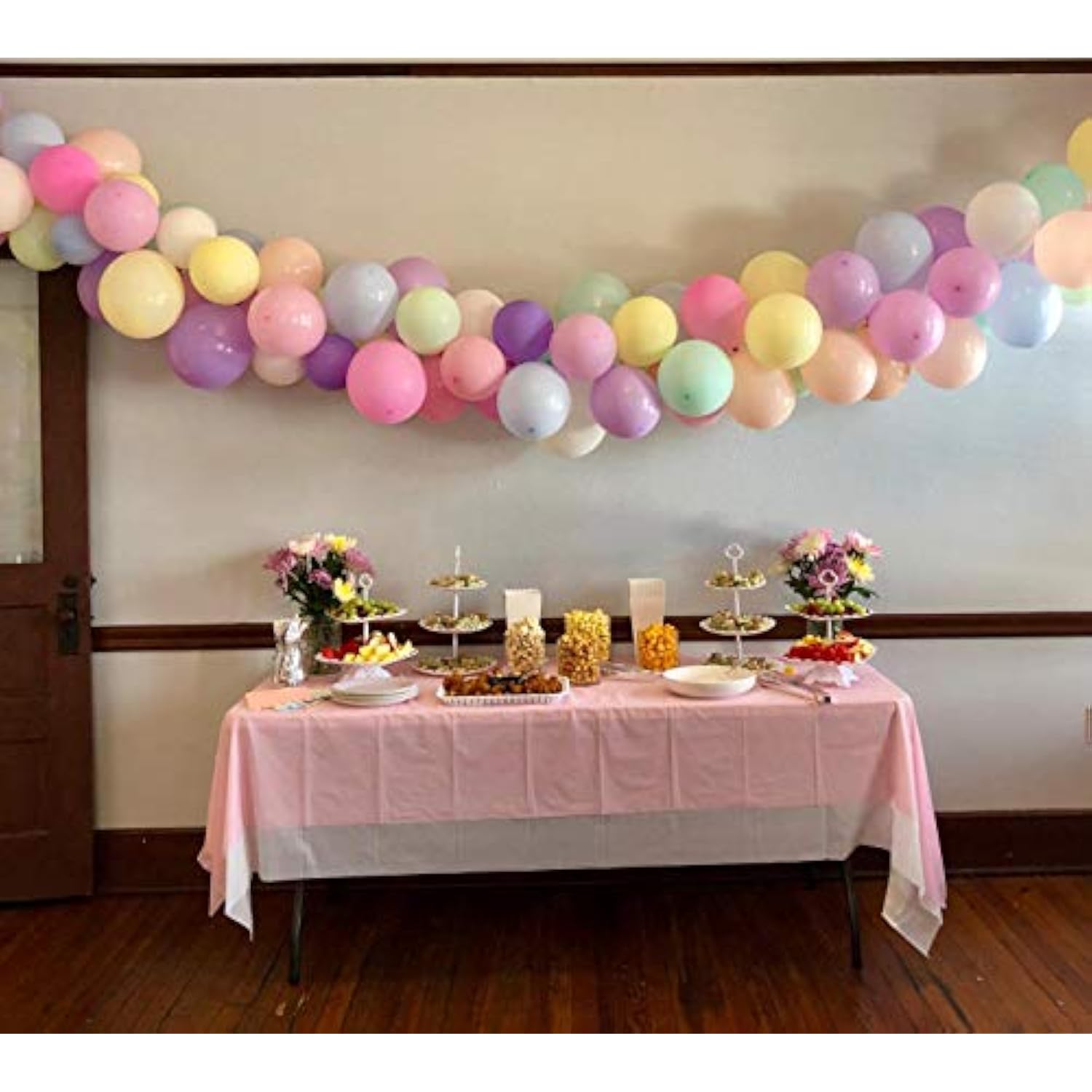 100-Pack Pastel 12" Balloons Assorted Color Party Decor