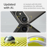 Spigen for iPhone 16e Case, Tough Armor (Ai) MagFit [Compatible with Magsafe Accessories] [Kickstand] [Military-Grade Protection] - Gunmetal