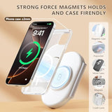 2025 Traveling Portable Wireless Mag-Safe Fast Charging Station,Magnetic 3 In 1 Charger For Iphone 16 15 14 13 12 Pro Max Plus,Apple Watch Series & Air Pods 4 3 2 Pro-Gifts For Family